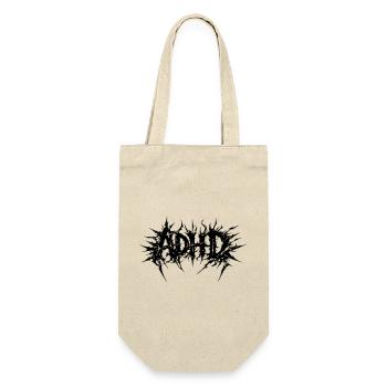 adhd_kaos - Geschenkbeutel für Flaschen - Natur - Vorne