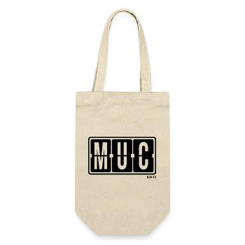 MUC de München, T-shirt de la ville Munich souvenir - Sac à bouteille - nature - Devant