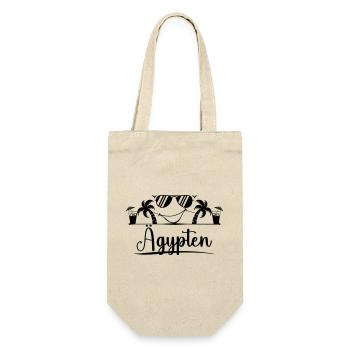 Aeggpten - Gift Bag for Bottles - nature - Front