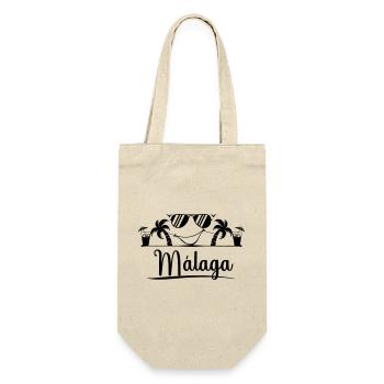 Malaga - Gift Bag for Bottles - nature - Front