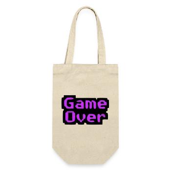 Game Over Pixel Retro - Sac à bouteille - nature - Devant