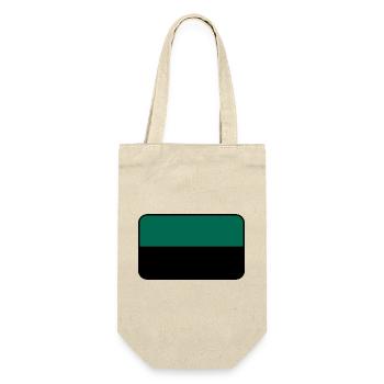 Texel-Flaggenlogo – Inselkleidung - Geschenkbeutel für Flaschen - Natur - Vorne