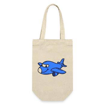 Airplane Kids - Gift Bag for Bottles - nature - Front