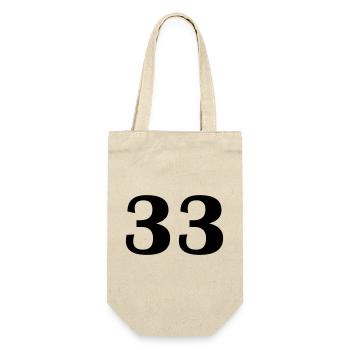 33 - Gift Bag for Bottles - nature - Front