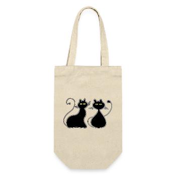 Cats - Gift Bag for Bottles - nature - Front