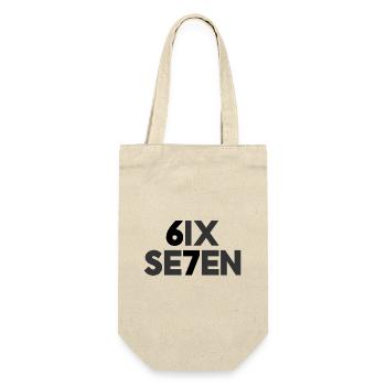 Six Seven - 67 - Meme - Basketball - 6-7 - Geschenkbeutel für Flaschen - Natur - Vorne