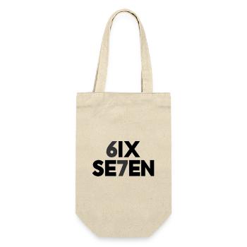 Six Seven - 67 - Meme - Basketball - 6-7 - Geschenkbeutel für Flaschen - Natur - Vorne