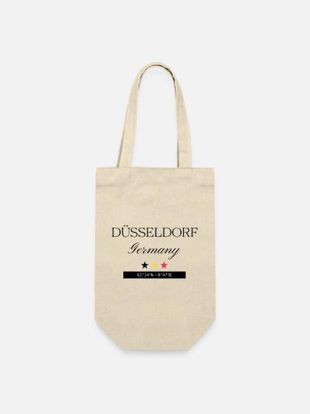 Düsseldorf Deutschland Souvenir – Reise - Geschenkbeutel für Flaschen - Natur