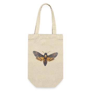Sphinx-Schädel-Nacht-Schädel-Schmetterling - Geschenkbeutel für Flaschen - Natur - Vorne