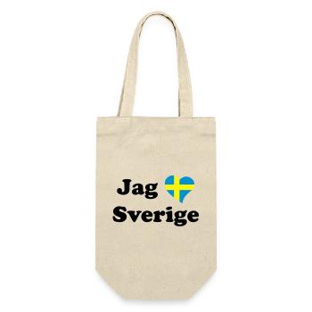 I love Sweden - Gift Bag for Bottles - nature - Front
