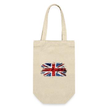Great Britain Vintage Flag / Gift - Gift Bag for Bottles - nature - Front