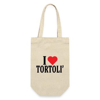 t-shirt Io amo Tortolì t-shirt Sardegna - Gift Bag for Bottles - nature - Front