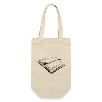 Livre Livre Illustration croquis icône Livres de symboles - Sac à bouteille - nature - Devant