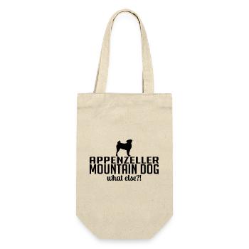 APPENZELLER MOUNTAIN DOG what else Dogs Wilsigns - Gift Bag for Bottles - nature - Front