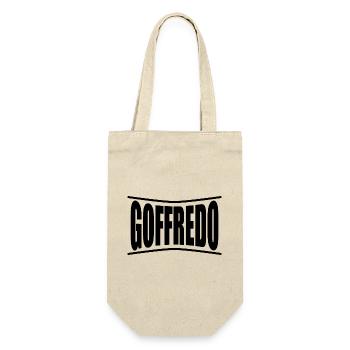 T-Shirt Goffredo T-Shirt Geschenkidee - Geschenkbeutel für Flaschen - Natur - Vorne