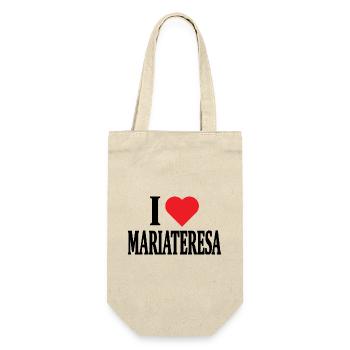 nom du t-shirt J’adore Mariateresa t-shirt - Sac à bouteille - nature - Devant
