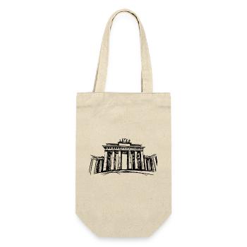 Berlin Brandenburg Gate – symbolic - Gift Bag for Bottles - nature - Front