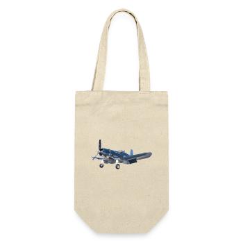F4U Corsair - Gift Bag for Bottles - nature - Front