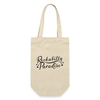 Rockabilly - Gift Bag for Bottles - nature - Front