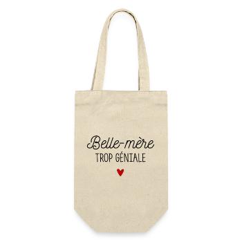 Belle-mère trop géniale - Sac à bouteille - nature - Devant
