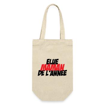élue Maman de l'année - Sac à bouteille - nature - Devant