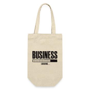 Business Loading Online Business Affiliate - Gift Bag for Bottles - nature - Front