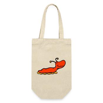 Slug snail without shell smiles - Gift Bag for Bottles - nature - Front