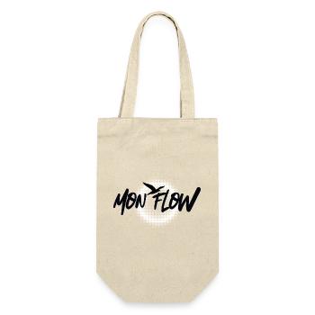 Mon Flow – Freedom & Flow in a modern design - Gift Bag for Bottles - nature - Front