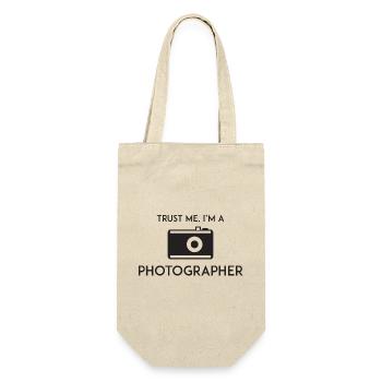 Trust Me I'm a Photographer - Gift Bag for Bottles - nature - Front