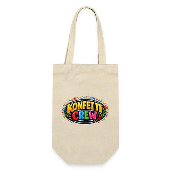 Confetti Crew Carnival Party Gift Funny - Gift Bag for Bottles - nature - Front