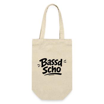 Bast_scho - Geschenkbeutel für Flaschen - Natur - Vorne
