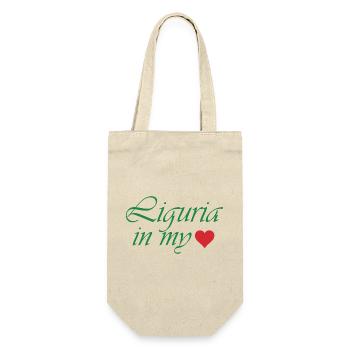 Liguria in my heart - Gift Bag for Bottles - nature - Front