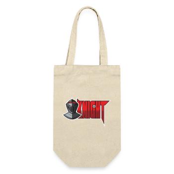 Ritter Knight Gaming E-Sports Logo - Gift Bag for Bottles - nature - Front
