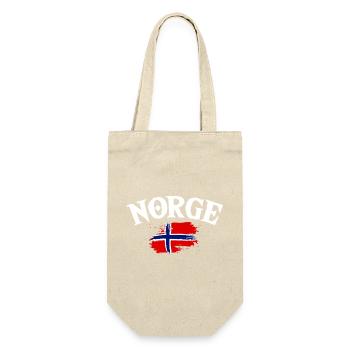 Norway Vacation Norge Fjords Travel Scandinavian - Geschenkbeutel für Flaschen - Natur - Vorne