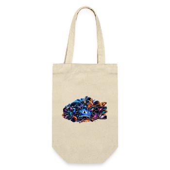 Space Adventure Astronaut Cosmos - Gift Bag for Bottles - nature - Front