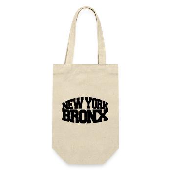 new york bronx - Geschenkbeutel für Flaschen - Natur - Vorne