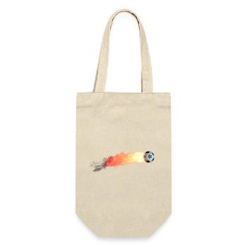 Flammenball Sprint - Geschenkbeutel für Flaschen - Natur - Vorne