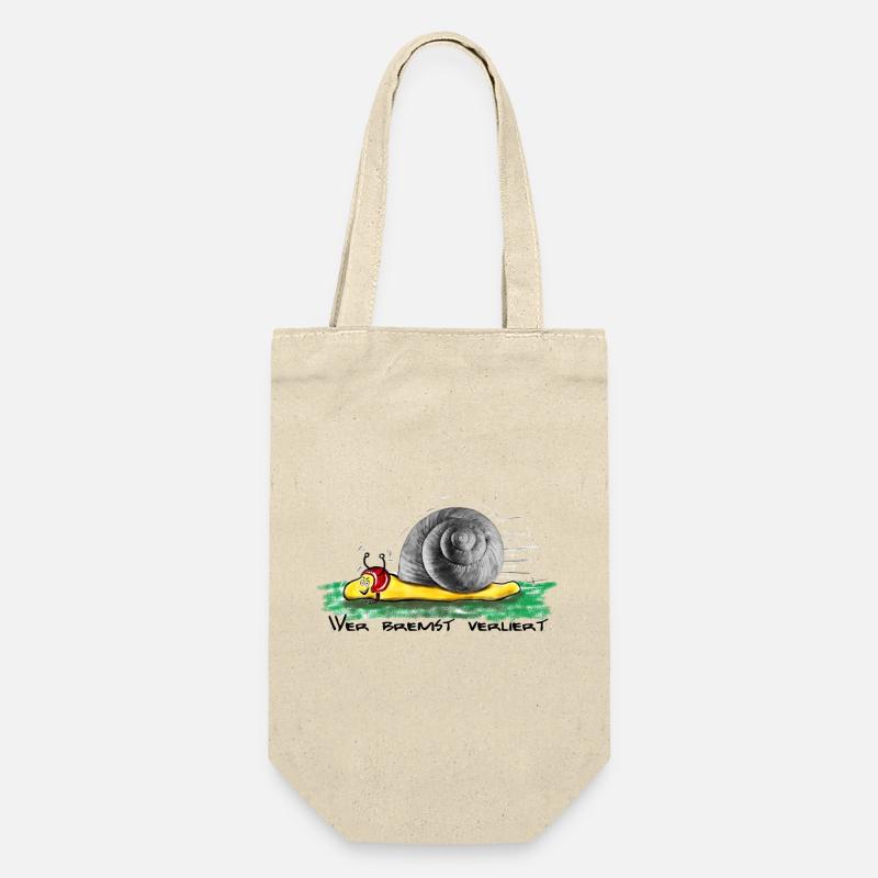 Qui ralentit perd - Sac à bouteille - nature