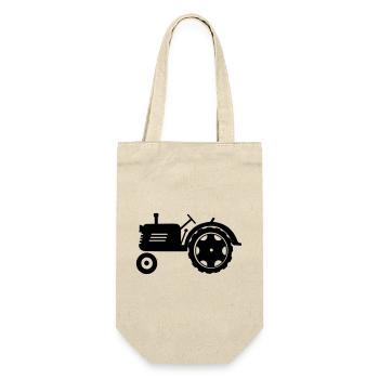 Tracteur agricole pour l’agriculteur - Sac à bouteille - nature - Devant