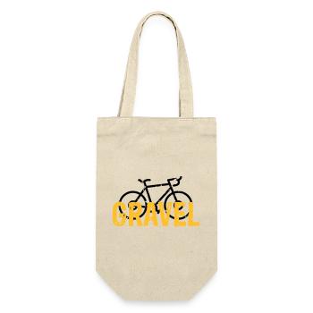 Gravel bike - Gift Bag for Bottles - nature - Front