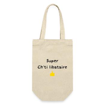 Ch'til ibataire shirt pour célibataire - Sac à bouteille - nature - Devant