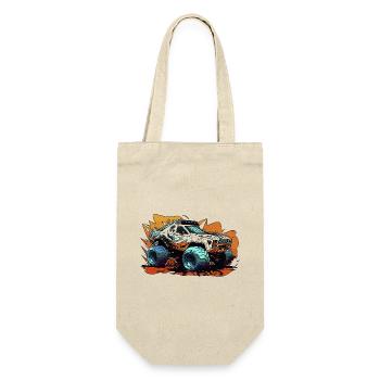 MonsterTruck Offroad Chaos - Gift Bag for Bottles - nature - Front