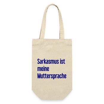 Sarcasme Pro - Sac à bouteille - nature - Devant
