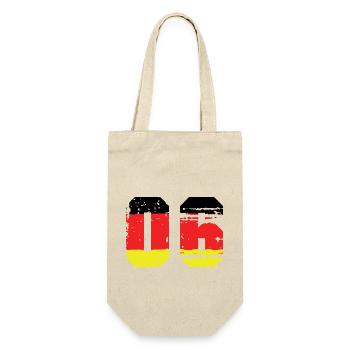 6 Number Germany Jersey - Gift Bag for Bottles - nature - Front