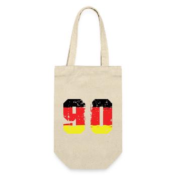 90 Number Germany Jersey - Gift Bag for Bottles - nature - Front