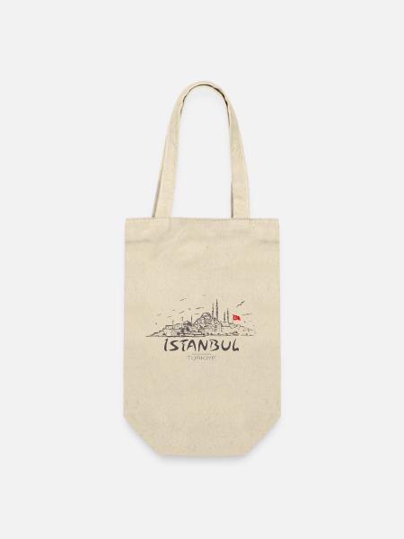 Istanbul Türkiye Türkei Bosporus - Geschenkbeutel für Flaschen - Natur