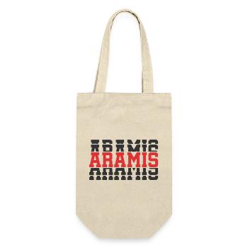 Aramis t-shirt t-shirt idée cadeau texte empilé - Sac à bouteille - nature - Devant