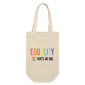 LGBT Pride Month - Equality Hurts No One - Gift Bag for Bottles - nature - Front