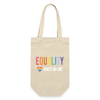 LGBT Pride Month - Equality Hurts No One - Gift Bag for Bottles - nature - Front