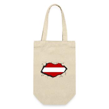 Drapeau de l’Autriche - Sac à bouteille - nature - Devant
